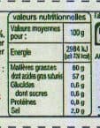 Auchan Beurre demi-sel packshot