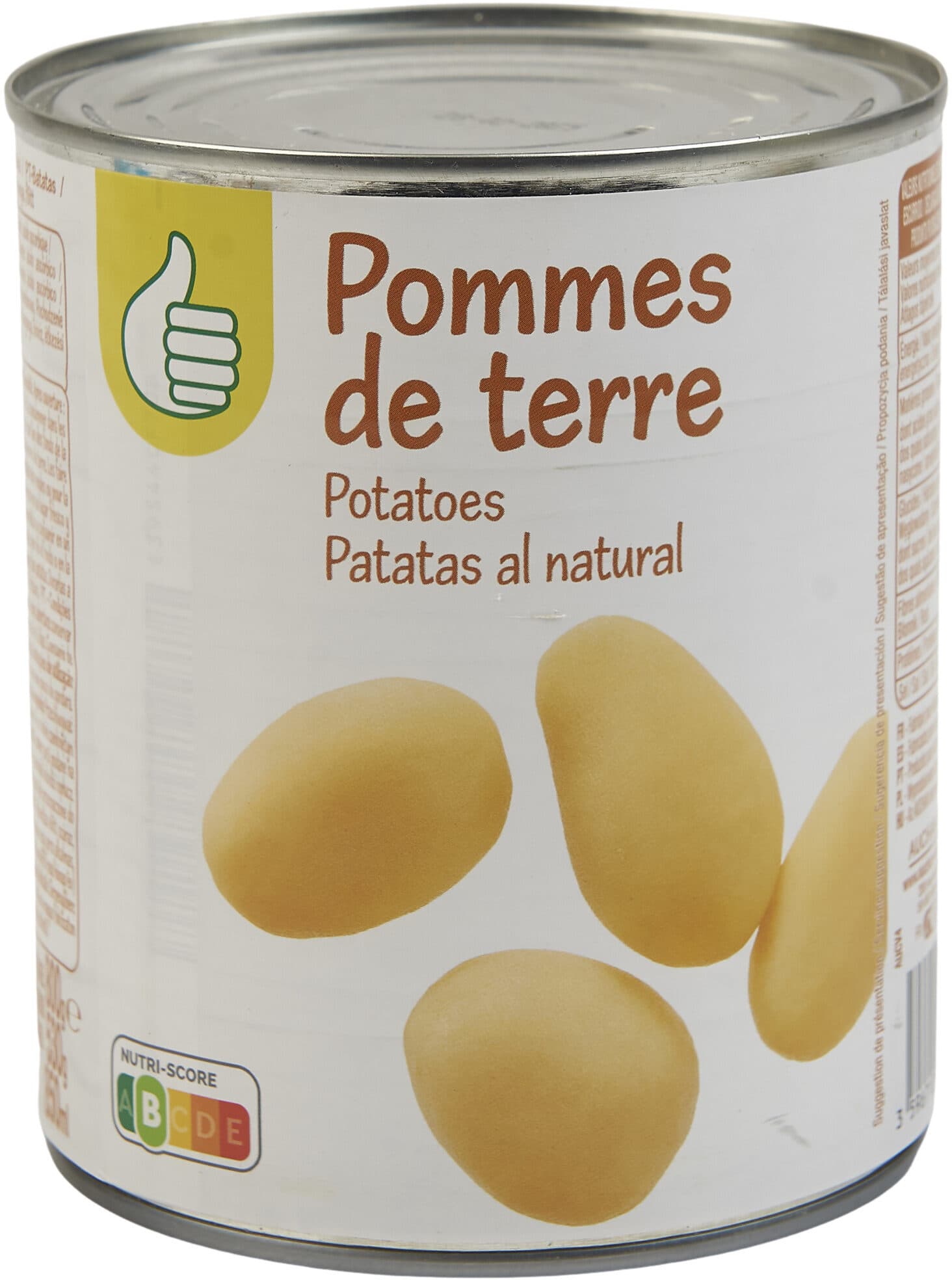 Auchan Pommes de terre packshot