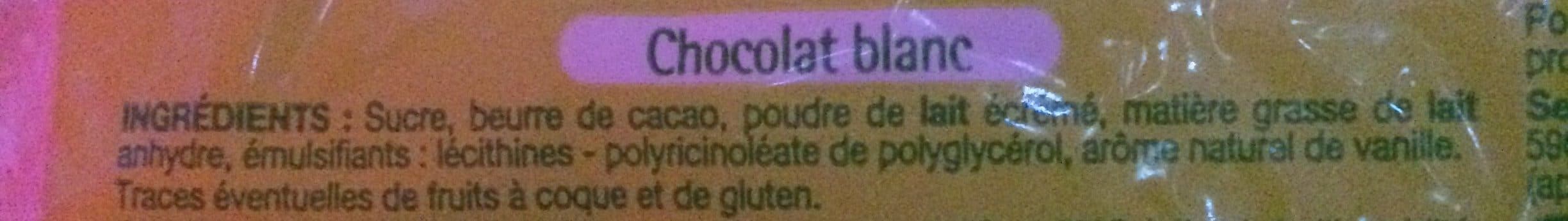 Auchan Chocolat blanc packshot