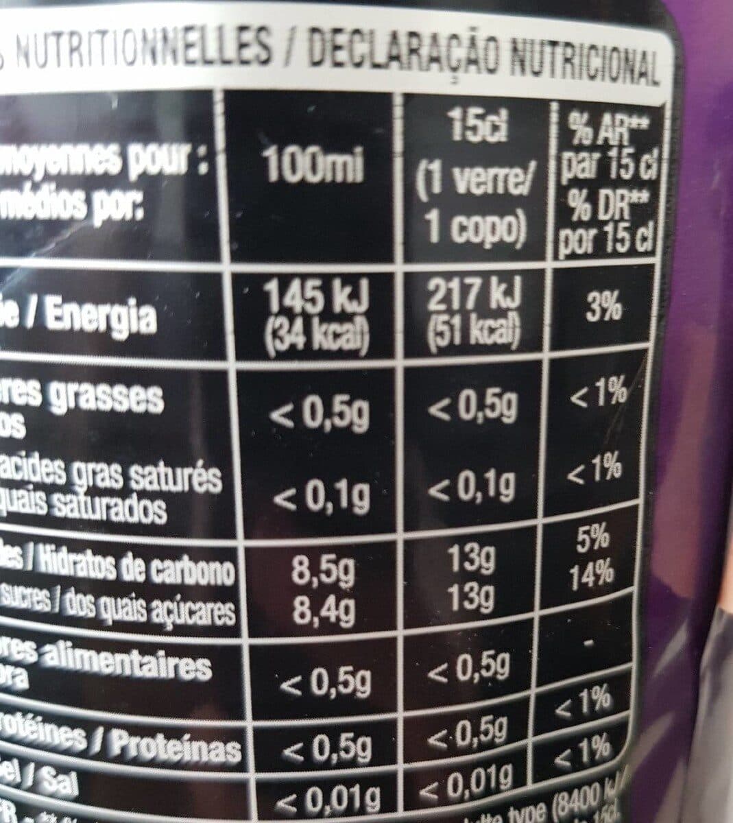 Auchan Cola cherry - Goût cerise packshot