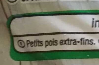 Auchan Petits pois extra-fins packshot
