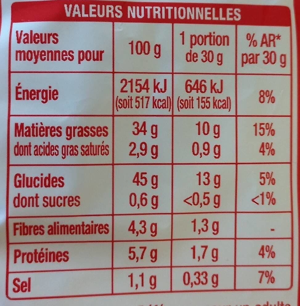 Auchan Chips nature packshot