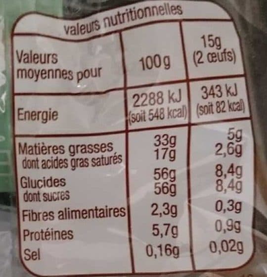 Auchan Œufs Pralinés Lait aux éclats de noisettes caramélisées packshot