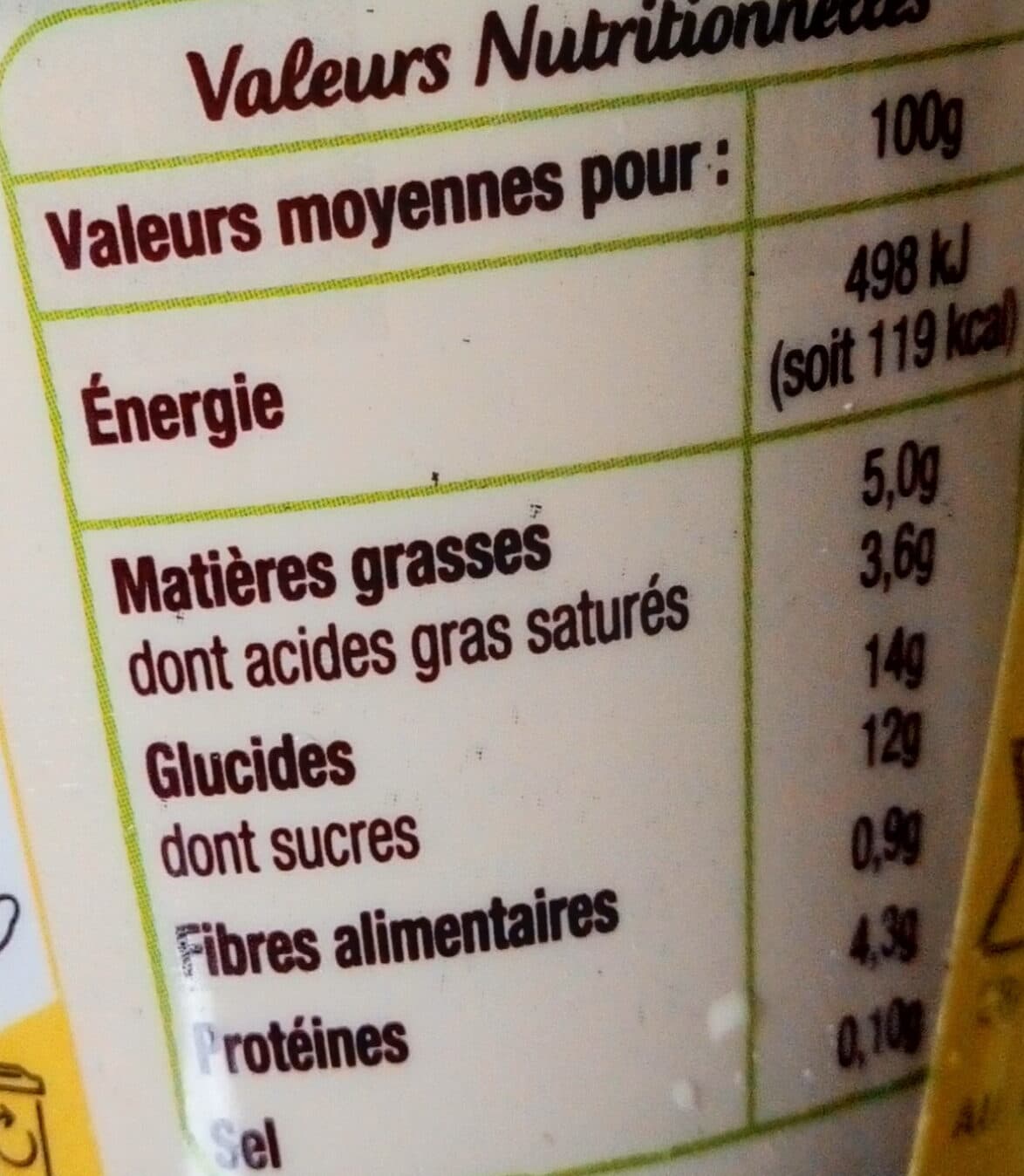 Auchan Yaourt de Brebis sur lit de Myrtille packshot