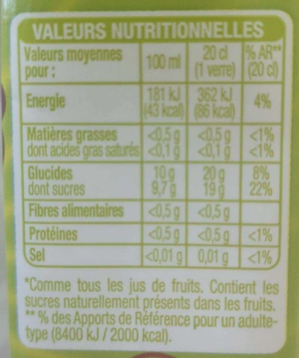 Auchan Auchan - Jus de pomme à base de concentré packshot