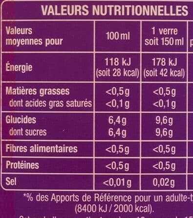 Auchan Boisson aux jus de fruits Multifruits - Goût multifruits , à l'eau de source packshot