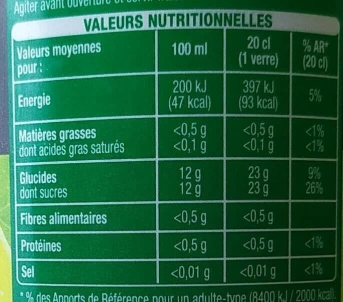 Auchan MOJITO boisson aux jus de fruits SANS ALCOOL packshot