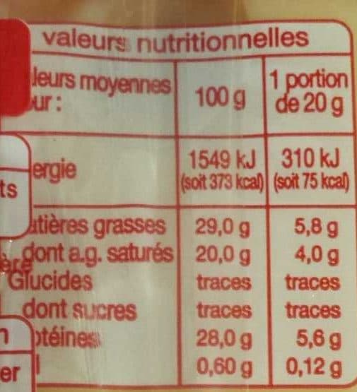 Auchan Emmental portion packshot