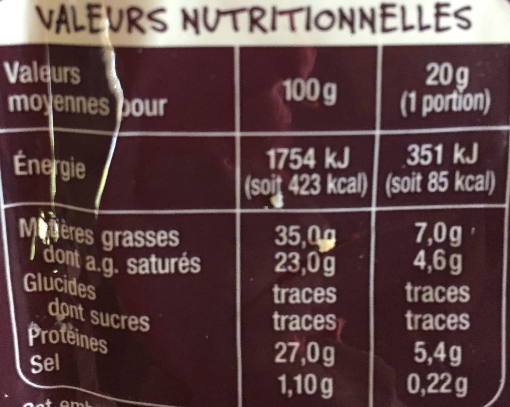 Mmm Comté packshot