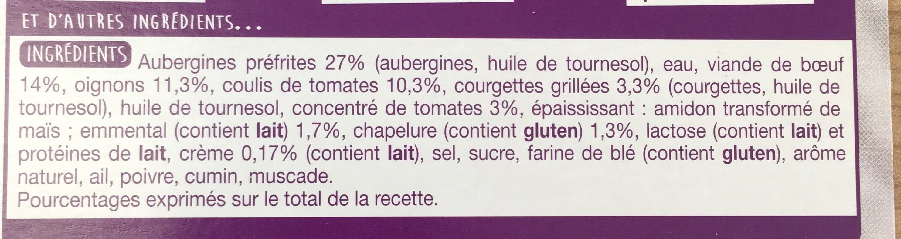 Auchan Moussaka packshot