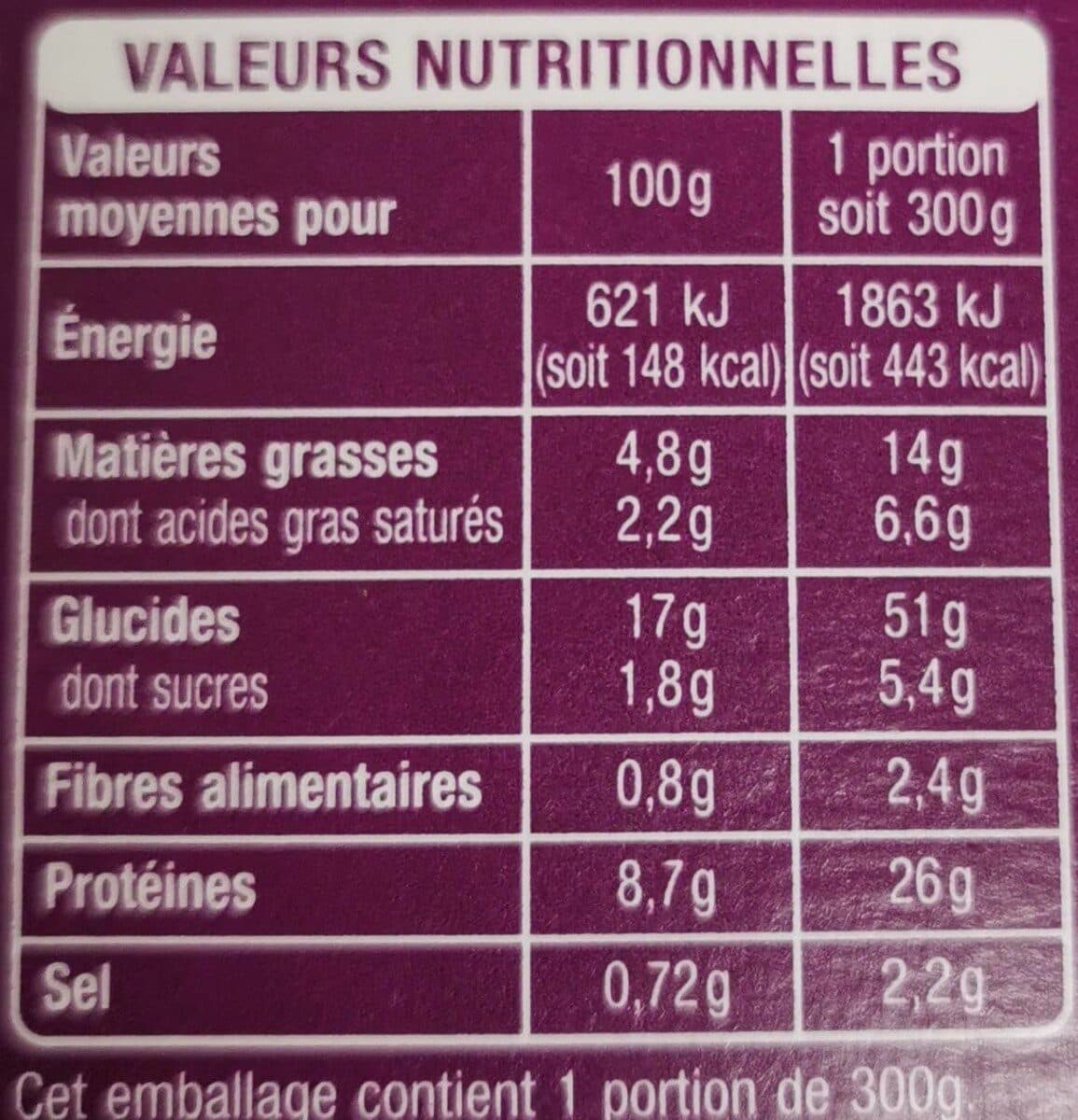 Auchan Poulet Curry et Riz packshot