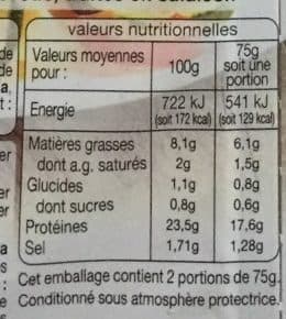 Auchan Emincés de Poulet Rôtis packshot