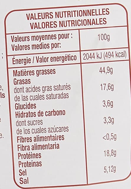 Auchan Chorizo fort packshot