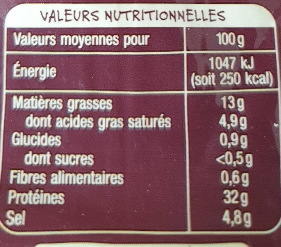 Auchan Jambon de bayonne packshot