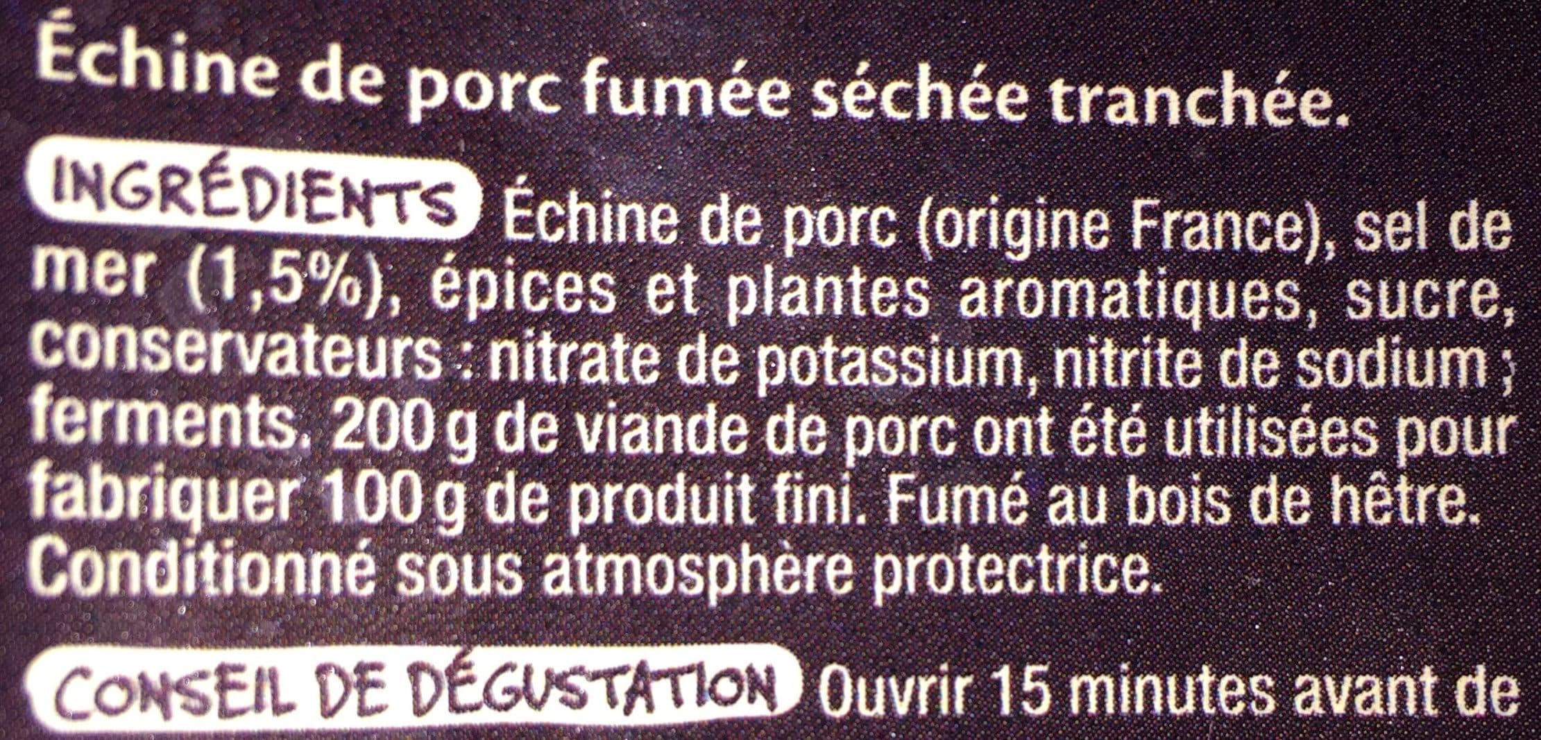 Auchan Saucisson du marin tranché packshot