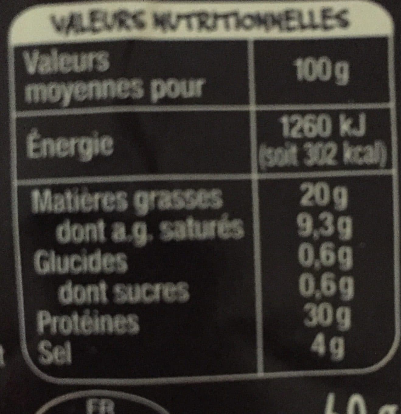 Auchan Saucisson du marin tranché packshot