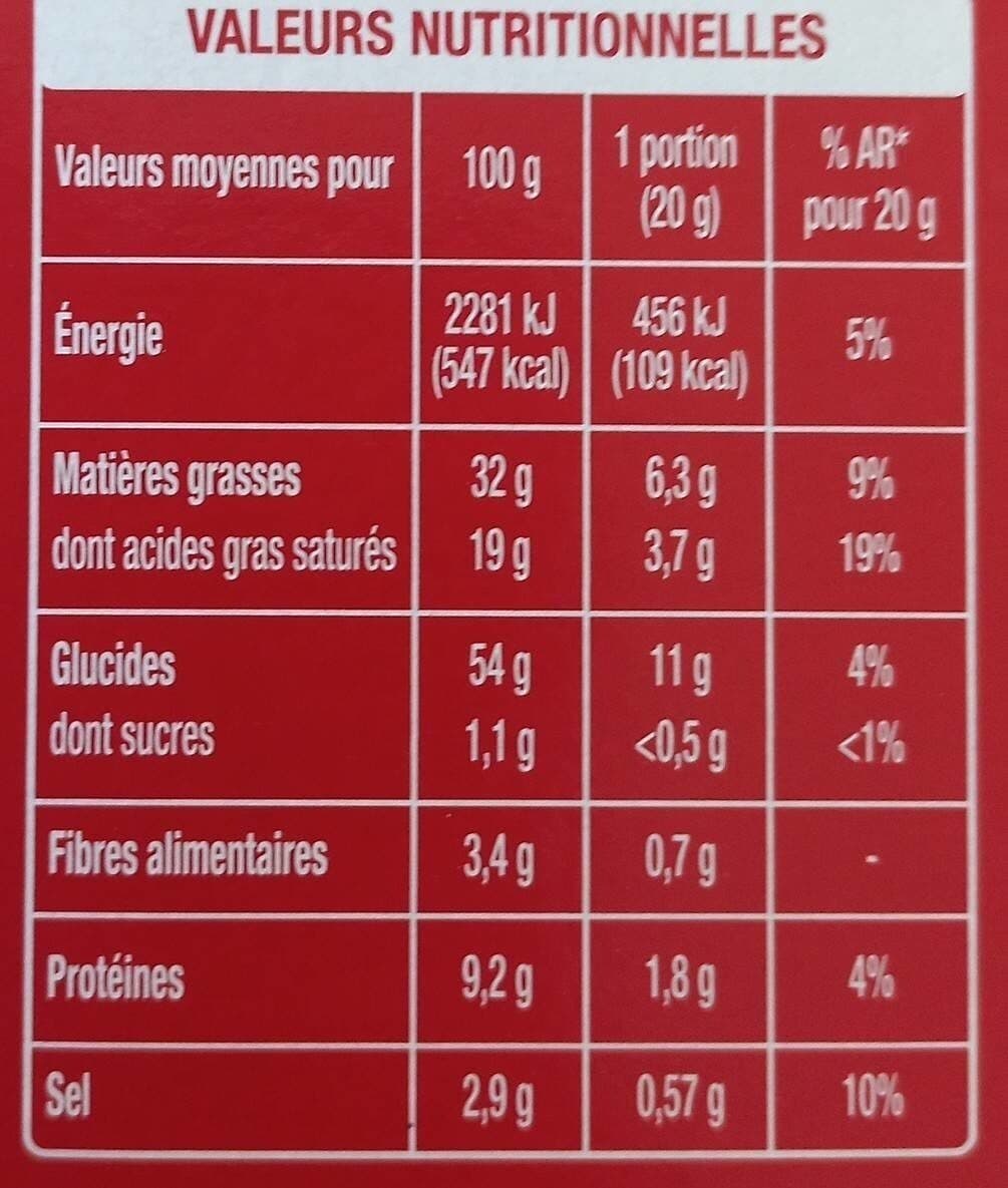 Auchan Palmiers tomate packshot