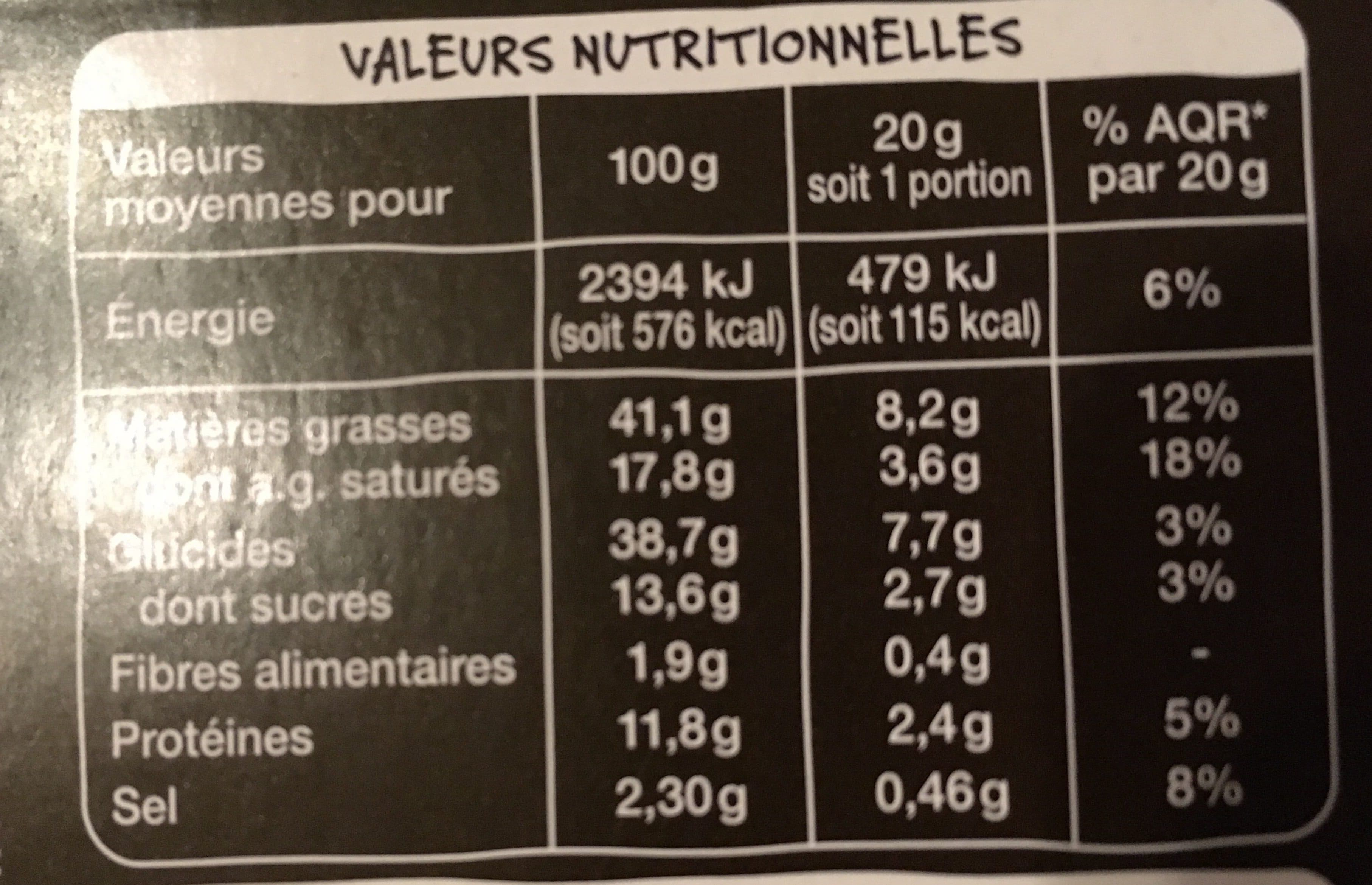 Auchan Crêpes fourrées au Comté packshot