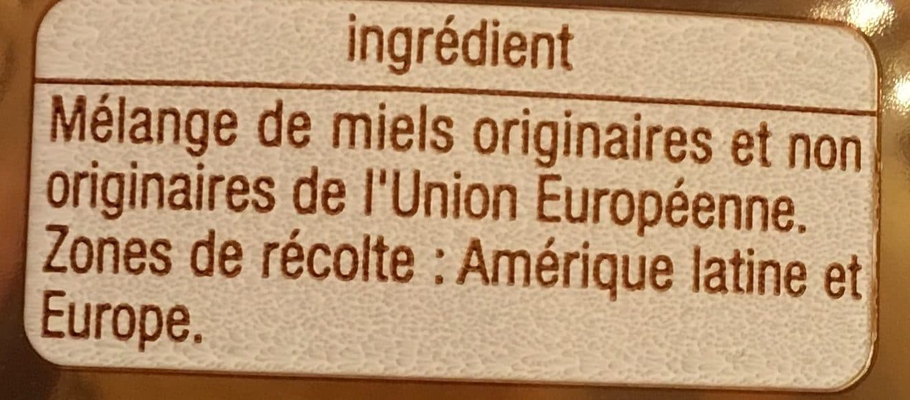 Auchan Miel liquide packshot