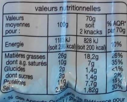 Auchan 10 Knacks - Saucisses de Strasbourg packshot