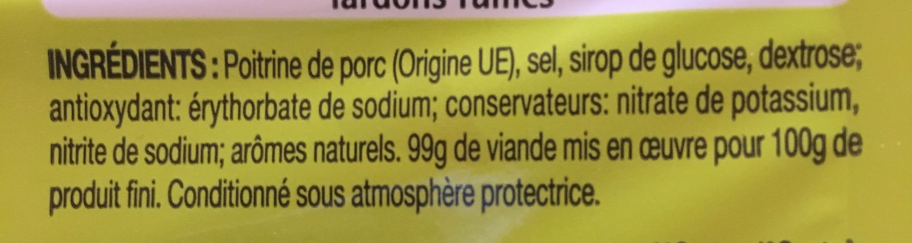 Auchan Lardons Fumés packshot