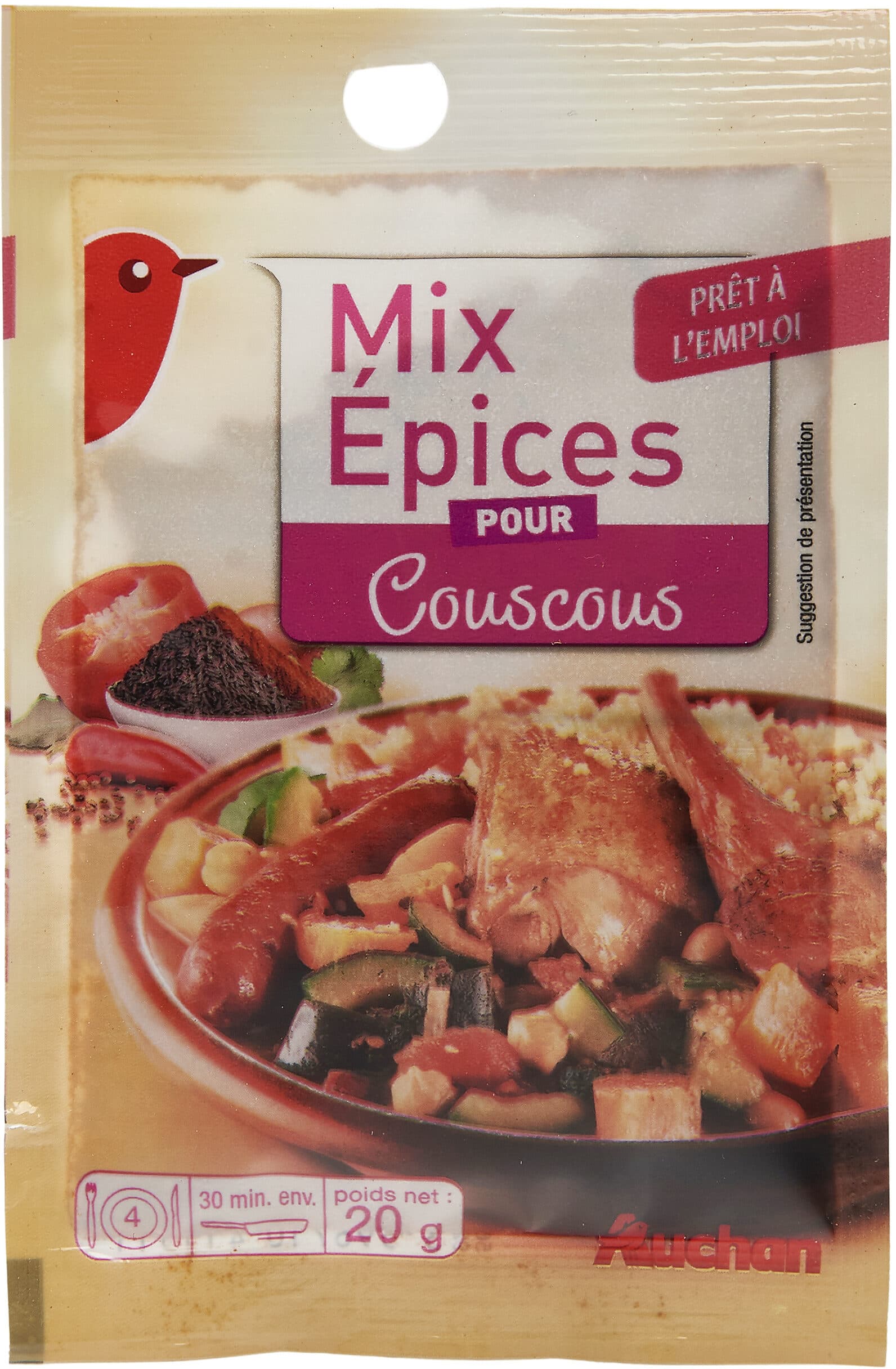 Auchan Mélange Couscous packshot