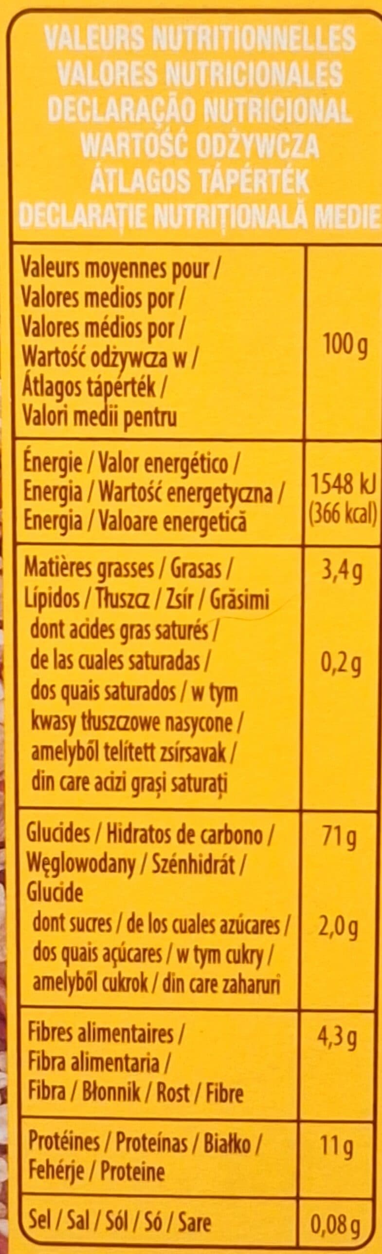 Auchan Mélange de riz complet, riz rouge et quinoa packshot