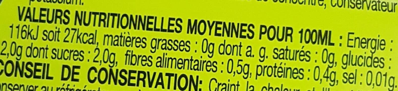 Auchan Jus de citron à base de concentré packshot