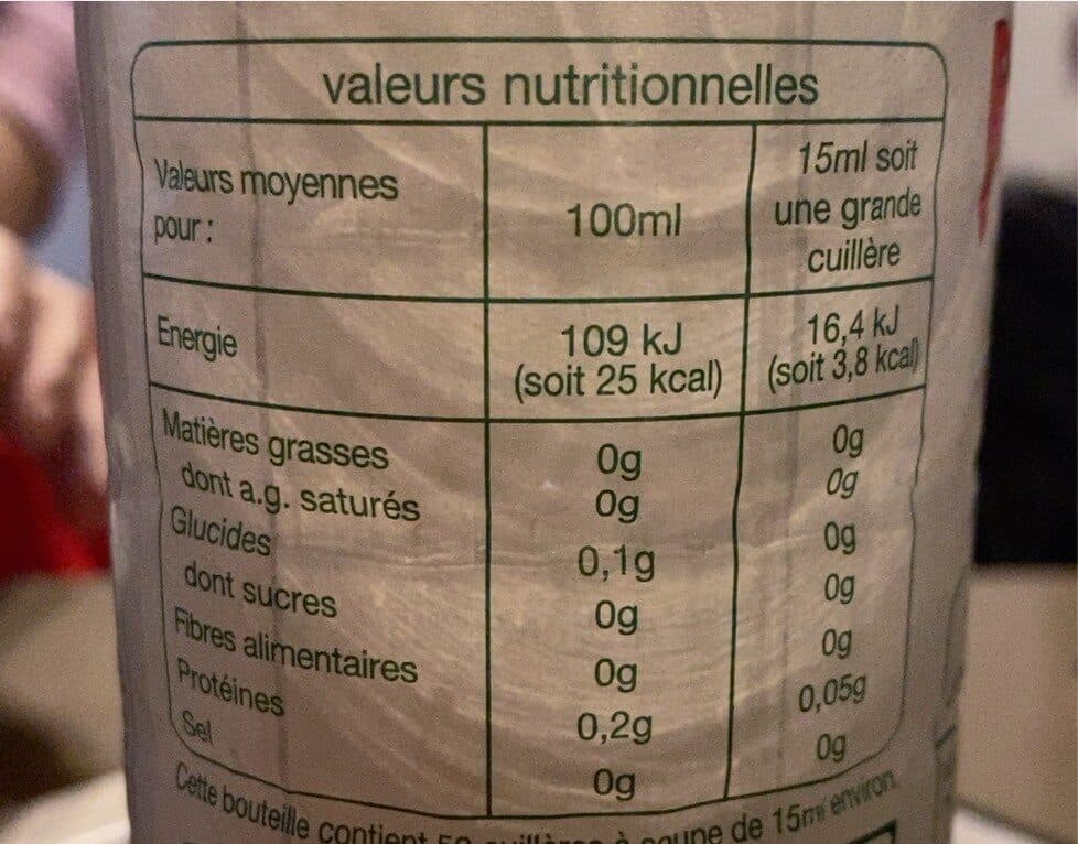 Auchan Vinaigre d'alcool blanc 9% d'acidité packshot