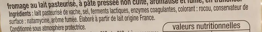 Auchan Raclette fumée packshot