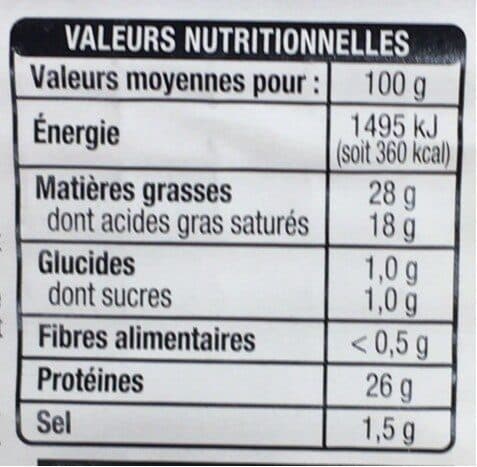 Auchan Raclette fumée packshot
