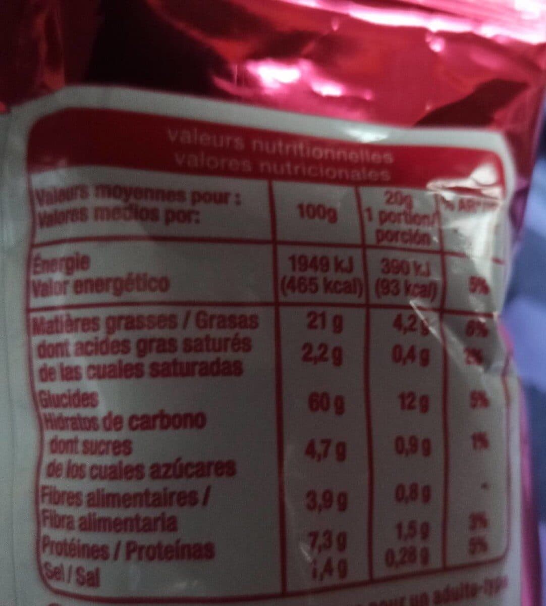 Auchan Croustillants saveur Bacon packshot