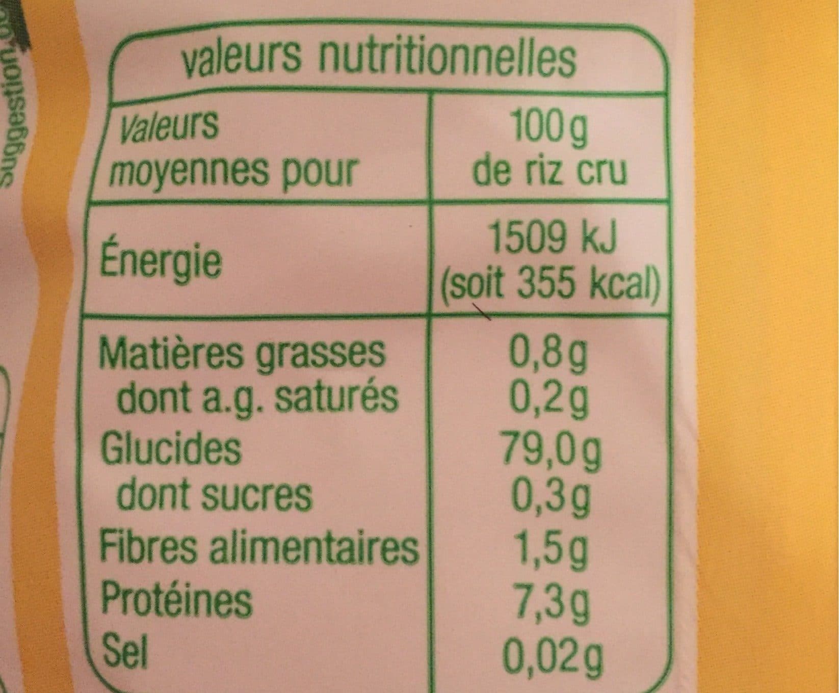 Auchan Riz long grain packshot