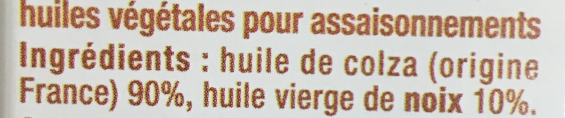 Auchan Huile de Colza et de NoixNaturellement riche en oméga 3 * packshot