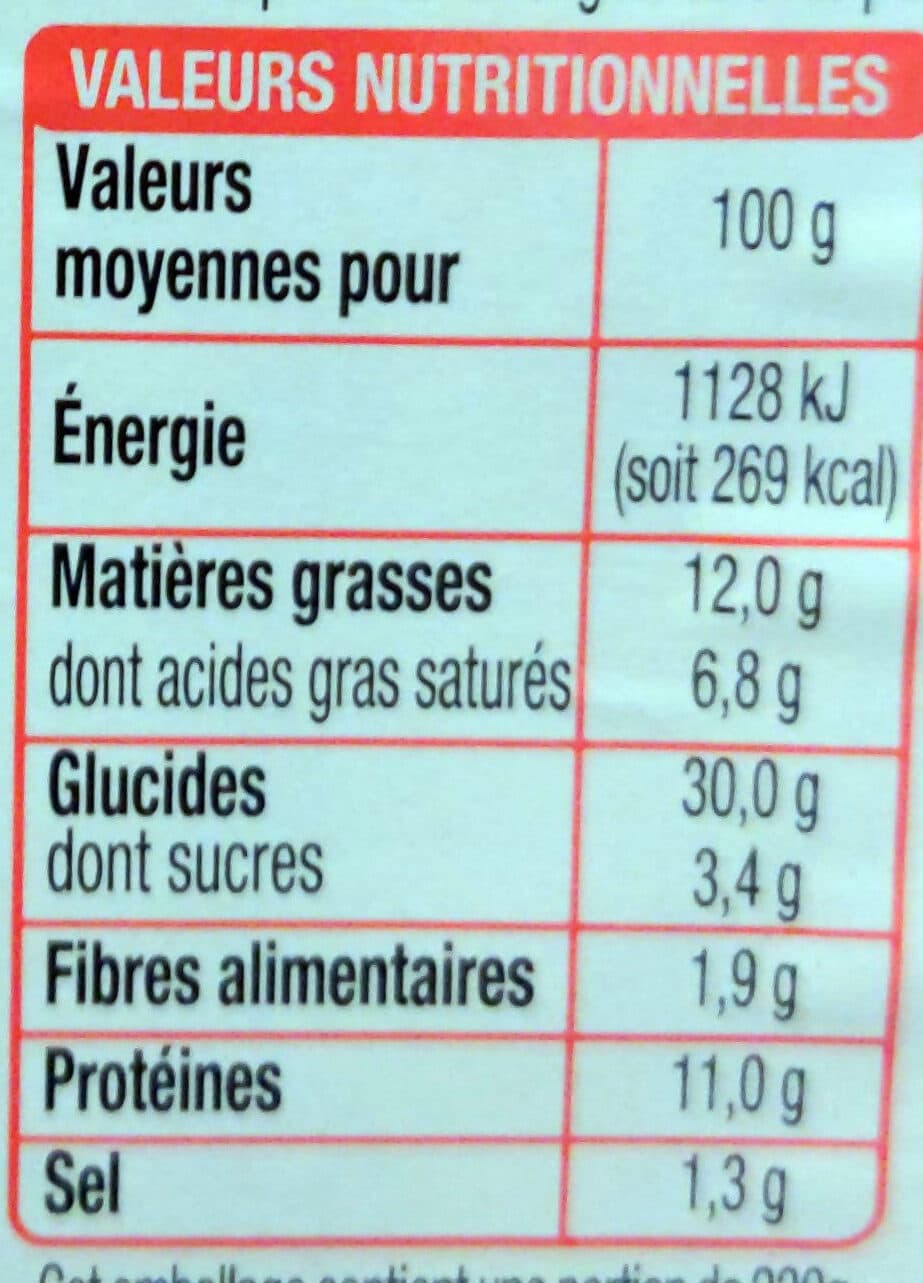 Auchan Pain suédois jambon cheddar packshot
