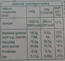 Auchan Lunettes de Romans myrtille BIO packshot