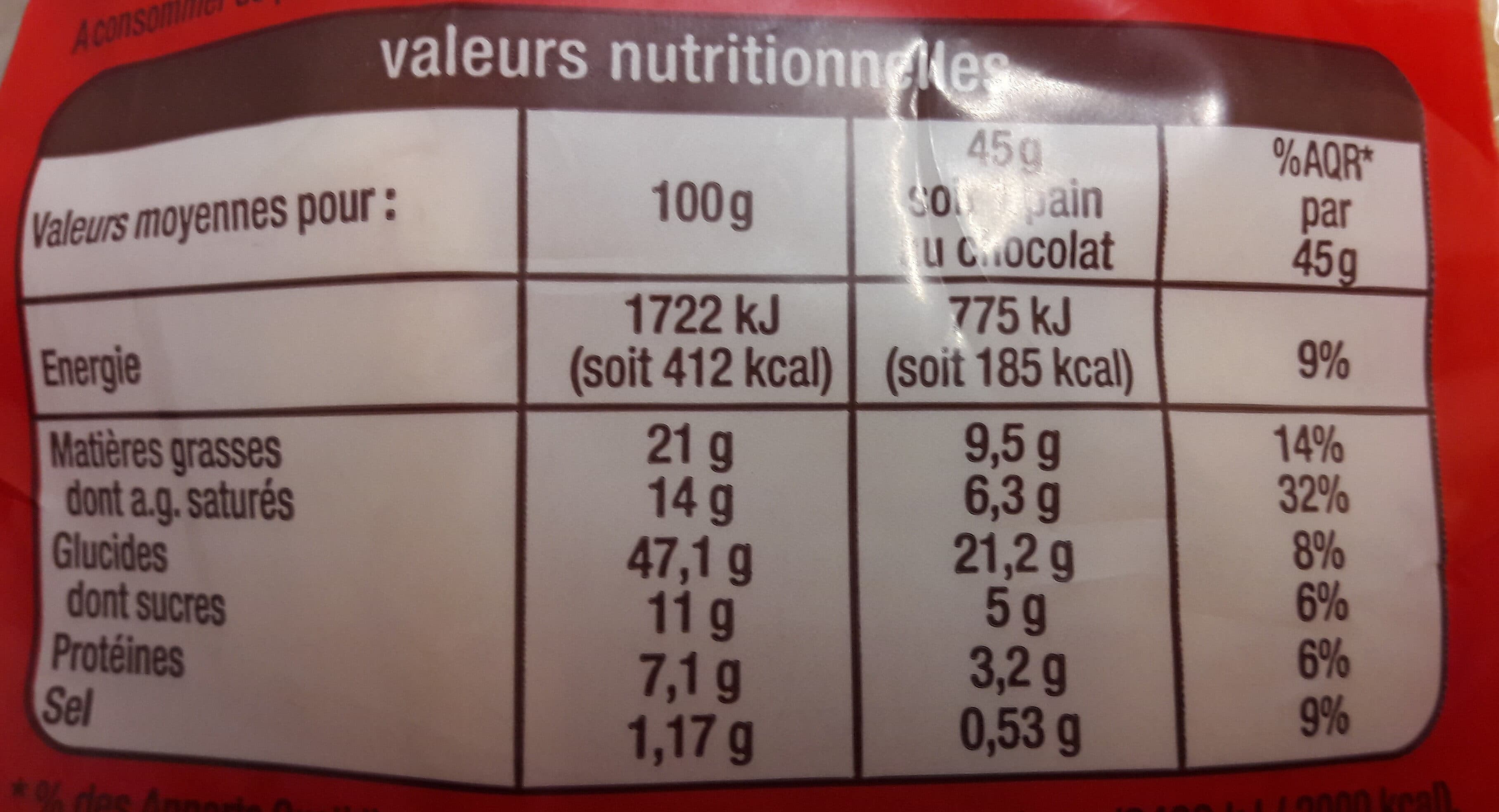 Auchan Pains au chocolat packshot
