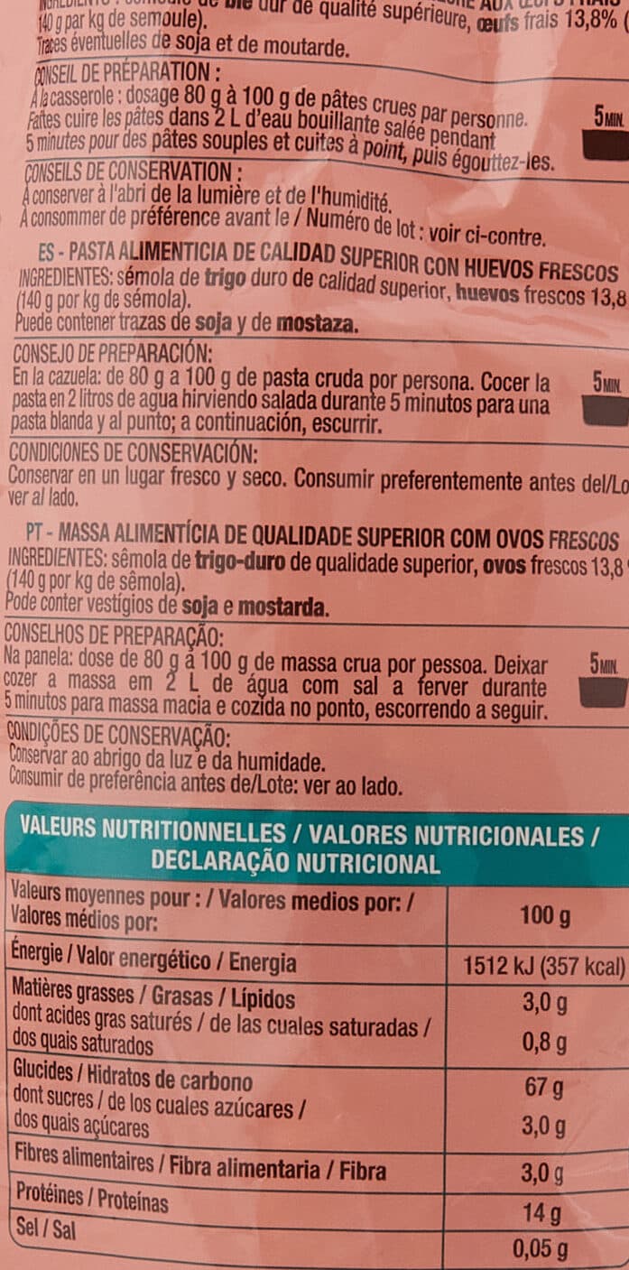 Auchan Nouilles Pour Wok en Nids packshot