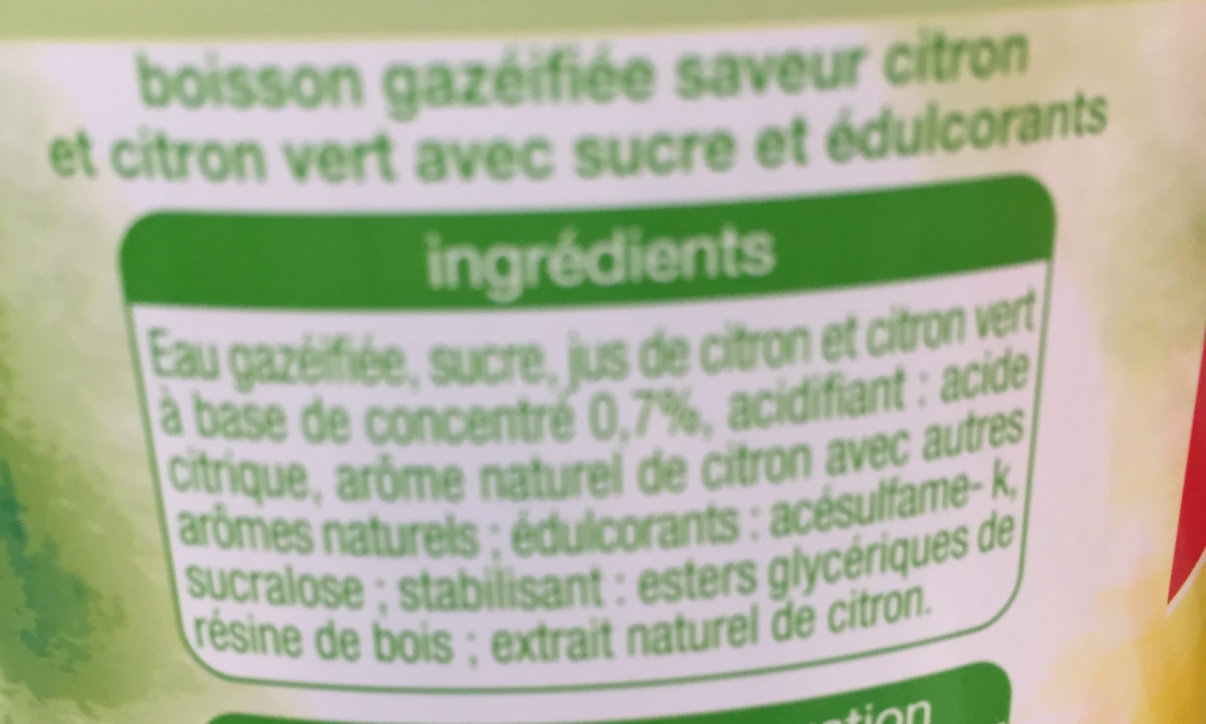 Auchan Soda lemon* - Goût citron packshot