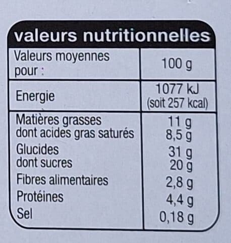 Auchan Tiramisu Mascarpone et Sauce café packshot