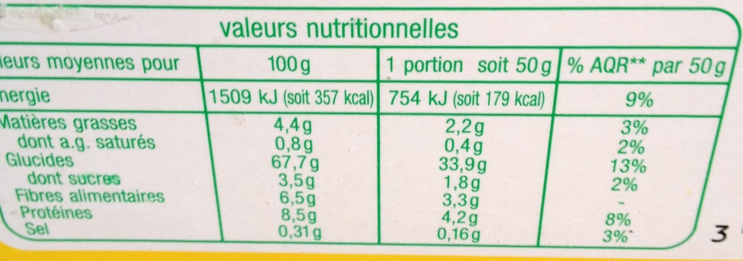 Auchan Riz basmati, boulgour, quinoa rouge packshot