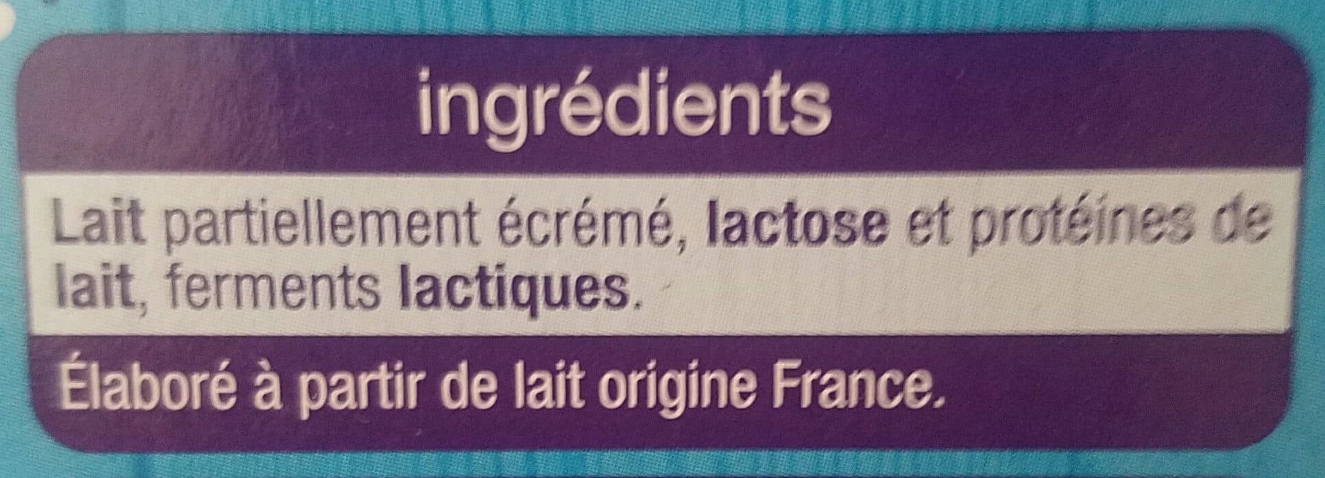 Auchan Yaourt naturetexture ferme packshot