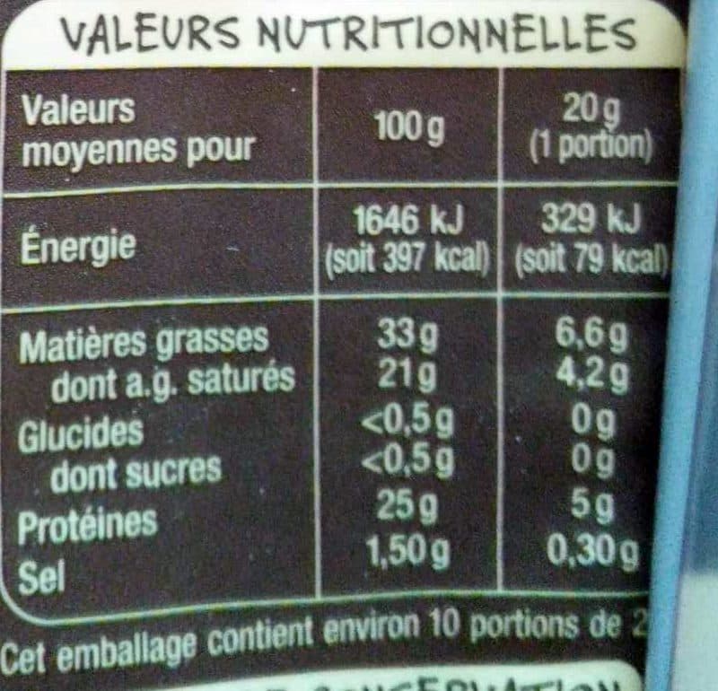 Auchan Abondance packshot
