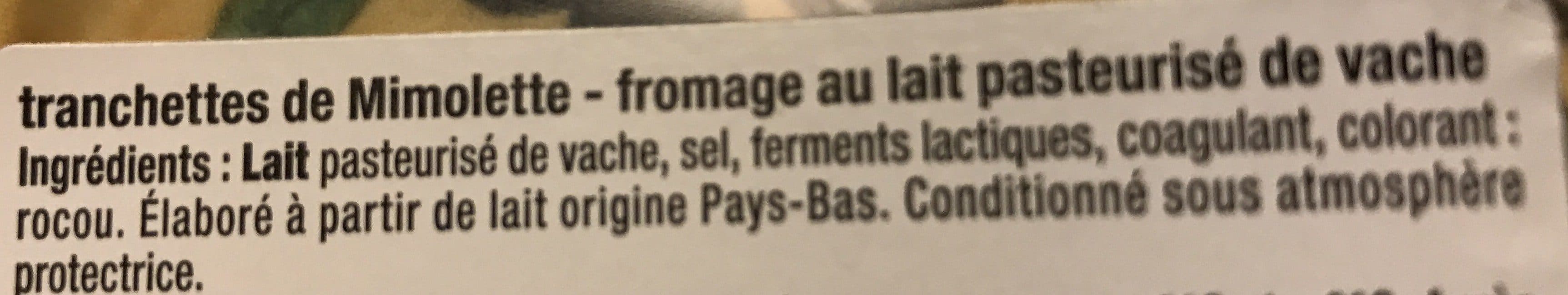 Auchan Mimolette packshot