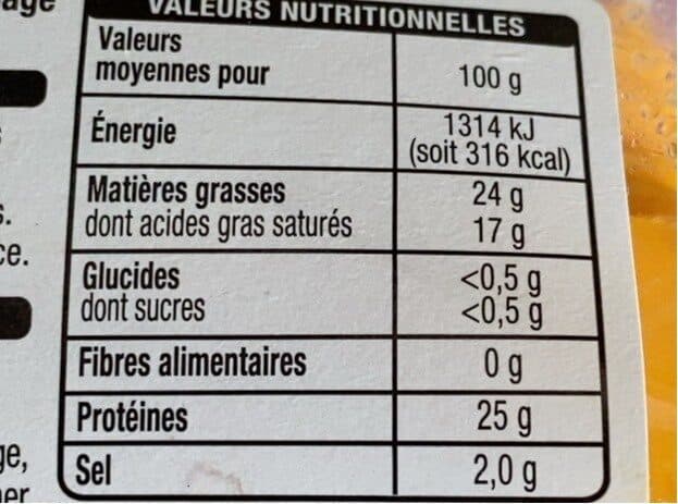 Auchan Mimolette packshot
