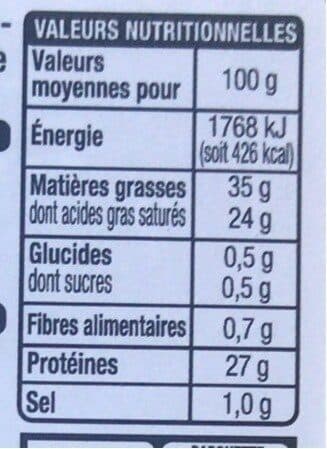Auchan Meule fruitée packshot