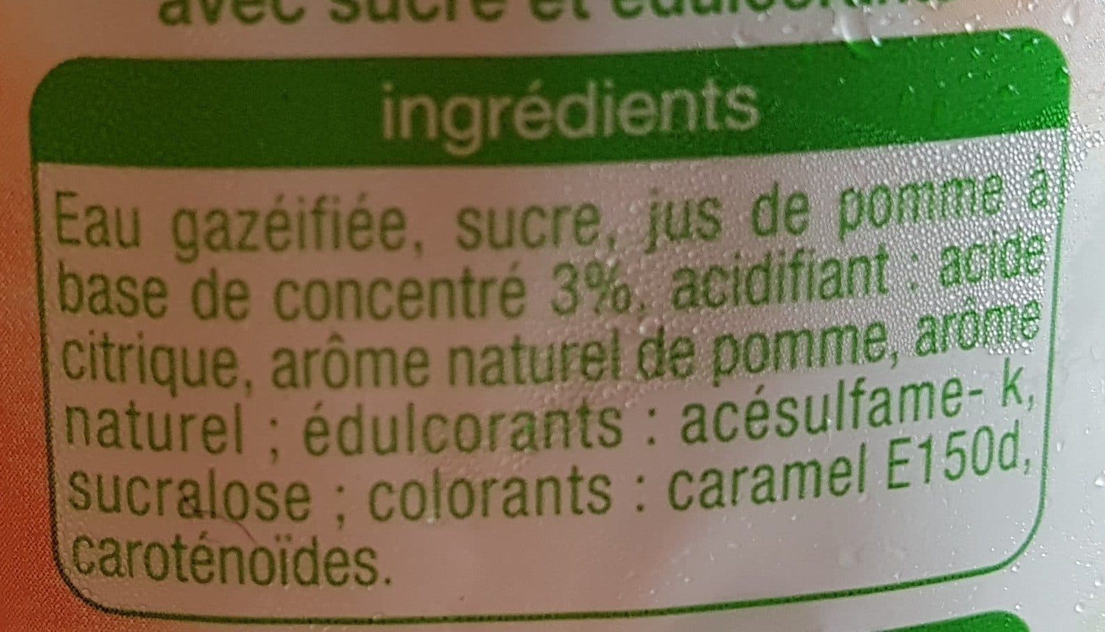 Auchan Soda pomme - Goût pomme packshot