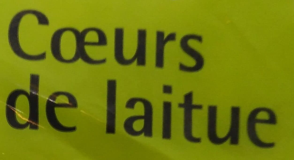 pouce vert 👍 Cœur de Laitue packshot