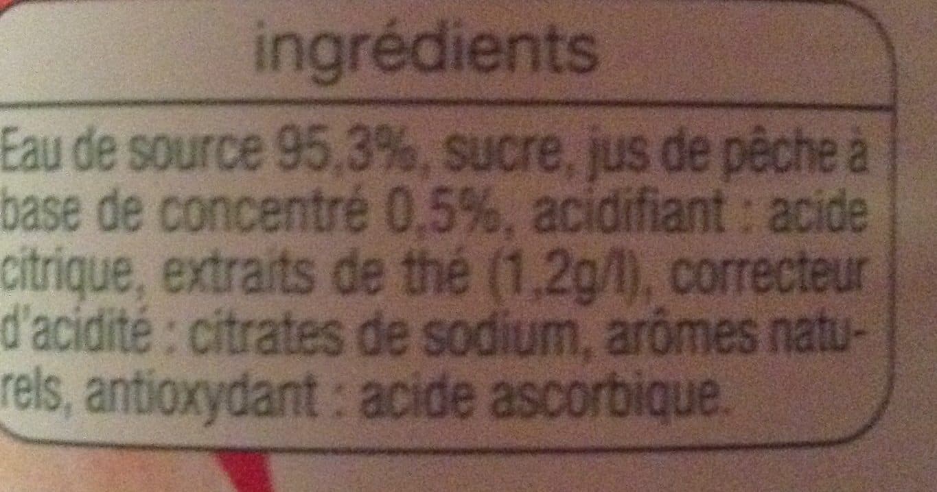 Auchan Thé glacé Pêche - saveur pêche packshot