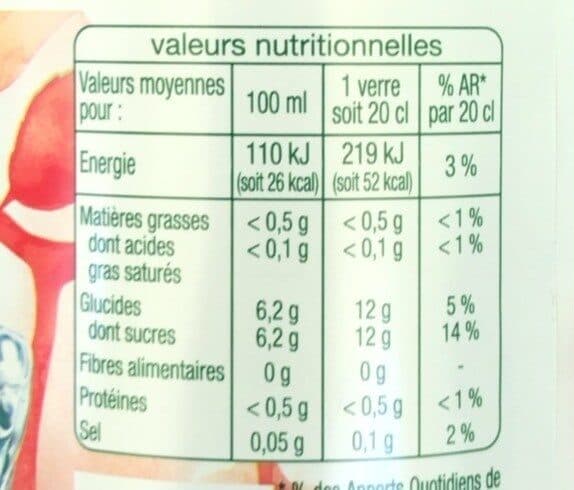 Auchan Thé glacé Pêche - saveur pêche packshot